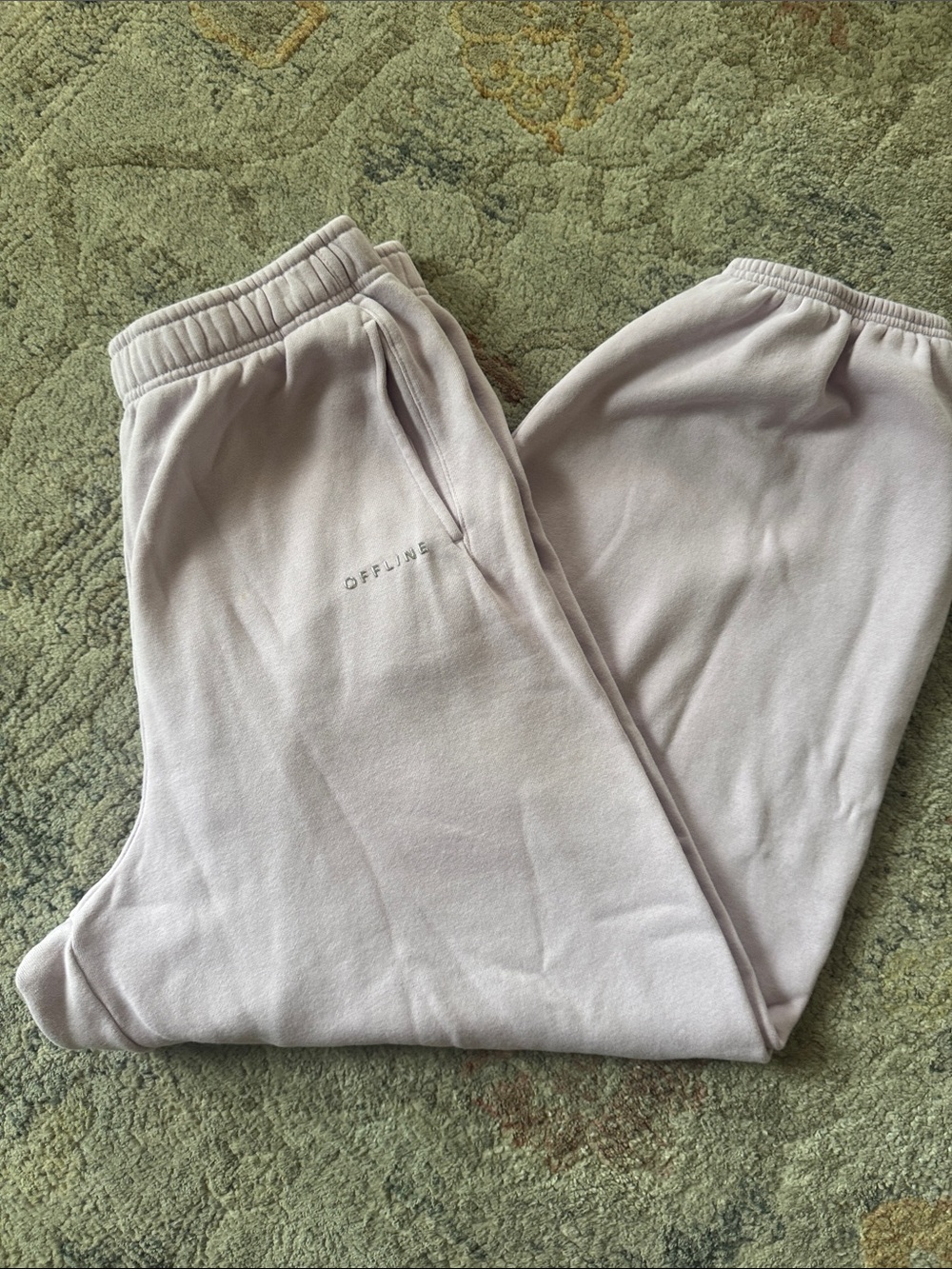 Kids Soft Pale Pink Joggers with Subtle Logo
